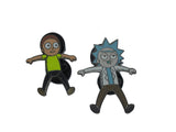 Rick and Morty Rag Doll hard enamel pin set